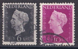 Pays Bas - 1930 - 1948 ( Wilhelmine )   Y&T  N ° 467  469  Oblitéré - Gebruikt