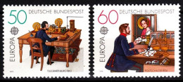 GERMANY 1979 EUROPA: Postal History. Postal Service. Complete Set, MNH - 1979