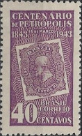 BRAZIL - CENTENARY OF THE CITY OF PETRÓPOLIS, RIO DE JANEIRO 1943 - MNH - Unused Stamps