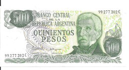 ARGENTINE 500 PESOS ND1977-82 UNC P 303 C - Argentine