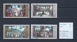 (TJ) Godsdienst - Religieuze Kunst - Vaticaan 2002 - YT 1266/69 (gest./obl./used) - Cuadros