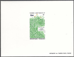 Epreuve De Luxe Taaf/fsat Flore YVT 154 - Imperforates, Proofs & Errors