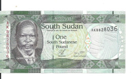 SOUDAN SOUTH 1 POUND ND2011 UNC P 5 - Soedan
