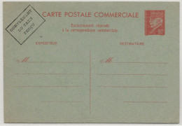 WW2 - Entier Postal PETAIN CP COMMERCIALE Complément Taxe Perçue - WW2 (II Guerra Mundial)