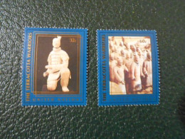 NATIONS-UNIES NEW-YORK YT 735/736 LES GUERRIERS D'ARGILE** - Unused Stamps