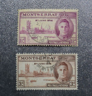 MONTSERRAT STAMPS   SVictory Used   1946  ~~L@@K~~ - Montserrat