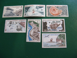 NOUVELLE CALEDONIE YVERT POSTE AERIENNE N° 66/72 TIMBRES NEUFS** LUXE - MNH - COTE 153,00 EUROS - Ongebruikt