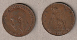 01951) Grossbritannien, 1 Penny 1921, George V - Altri & Non Classificati