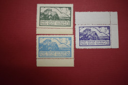 Stamps Greece 1926  Sunio Set  MNH - Ungebraucht