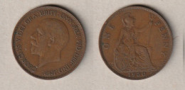 01941) Grossbritannien, 1 Penny 1930, George V - Autres & Non Classés