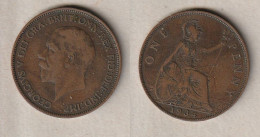 01922) Grossbritannien, 1 Penny 1934, George V - Otros & Sin Clasificación