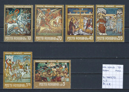 (TJ) Godsdienst - Religieuze Kunst - Roemenië 1971 - YT 2667/72 (postfris/neuf/MNH) - Cuadros