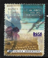 ARGENTINA - AÑO 1998 - Día Del Periodismo - Usada - Gebruikt