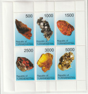 Turkmenistan, Postfris MNH, Minerals - Turkmenistán