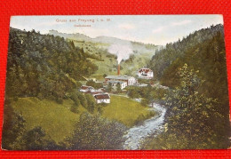 FREYUNG - Carbid Werk  -  Gruss Aus Freyung Im Bayerischen Wald   -  1909 - Freyung