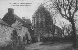 DAOULAS - Entrée De L'Abbaye, Au Fond, Porte Romane De L'Eglise - Daoulas