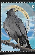 ARGENTINA - AÑO 2009 - Fauna Protegida, Aguila Coronada - Usada - Usados