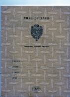 Cahier Pour L'Ecriture Vierge "Ville De Paris" - Papeterie