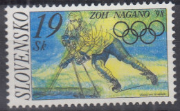 SLOWAKEI  301, Postfrisch **, Olympische Winterspiele, Nagano, 1998 - Unused Stamps