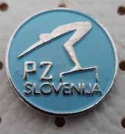 PZS Swimming Association Of Slovenia Pin - Natación