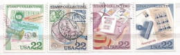 USA 1986 Stamp Collecting Cpl 4v Set From Booklet - SC. # 2198/2201 - VFU - 3. 1981-...