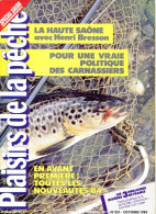 PLAISIRS DE LA PECHE N° 221 De 1983 La Haute Saone  Carnassiers - Caccia & Pesca