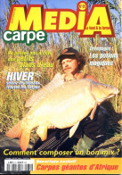 MEDIA CARPE  N° 31 Revue Pêche Poissons Carpes - Jagen En Vissen