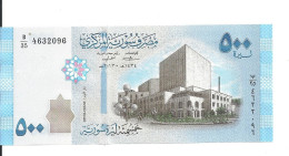 SYRIE 500 POUNDS 2013 UNC P 115 - Syria