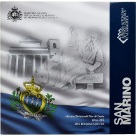 Saint Marin , Set Euros, Série Divisionnelle, 2012, Coffret, FDC - San Marino