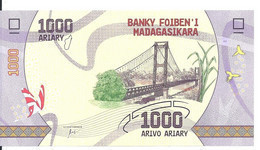 MADAGASCAR 1000 FRANCS ND2017 UNC P 100 - Madagascar
