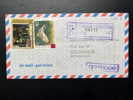 ENVELOPPE VENEZUELA 1969 CARACAS POUR GENEVE SUISSE - Venezuela