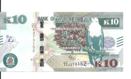 ZAMBIE 10 KWACHA 2022 UNC P 58 D - Sambia