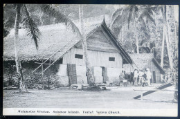 Cpa Océanie -- Melanesian Mission - Solomon Islands - Ysabel Vulavu Church  -- Les ïles Salomon   LANR65 - Solomon Islands