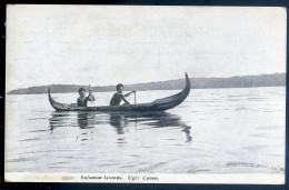 Cpa Océanie -- Melanesian Mission - Solomon Islands -  Ugi : Canoe  -- Les ïles Salomon   LANR65 - Solomon Islands