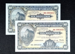 GIBRALTAR 10 POUNDS CORRELATIVE 2016 SC / UNC . UK P-41a - Gibilterra