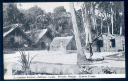 Cpa Océanie -- Melanesian Mission - Solomon Islands -  Florida , Honggo , Vunuha Village  -- Les ïles Salomon   LANR65 - Islas Salomon