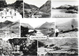 SCENES FROM SNOWDONIA, GWYNEDD, WALES. UNUSED POSTCARD   Ty2 - Gwynedd