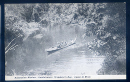 Cpa Océanie Melanesian Mission - Guadalcanar , Wanderer's Bay  Canoe In River  Les ïles Salomon / Solomon Islands LANR65 - Solomon Islands