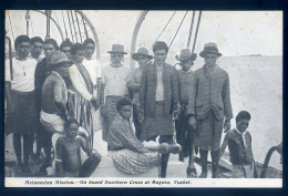 Cpa Océanie Melanesian Mission - On Board Southern Cross At Bugotu Ysabel , Les ïles Salomon / Solomon Islands LANR65 - Isole Salomon