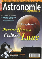 ASTRONOMIE Magazine  N° 88 Revue Des Astronomes Amateurs , Eclipse De Lune , Comete MCNAUGHT , Astrophotographie - Wetenschap