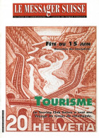 Magazine LE MESSAGER SUISSE  N° 85 Avril 1996  Touring Club , Musée Leman , Patrouille Glaciers , Tuiles Suisses - Non Classificati