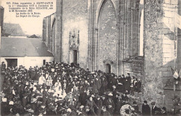 FRANCE - Fetes Organisées à Saint Satur - Centenaire De La Mere Suzanne - La Sortie De La Messe - Carte Postale Ancienne - Saint-Satur