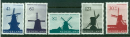 NETHERLANDS 1963 Mi 794-98** Windmills [L3702] - Mühlen