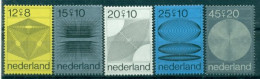 NETHERLANDS 1970 Mi 936-40** Computer Graphics [L3715] - Informatique