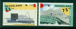 NETHERLANDS 1987 Mi 1318-19** Europa CEPT – Modern Architecture [L3725] - 1987
