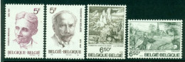 BELGIUM 1976 Mi 1880-83** Culture [L3762] - Autres & Non Classés