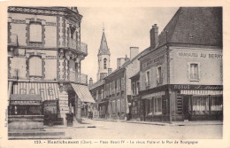 FRANCE - Henrichemont - Place Henri IV - Le Vieux Puits Et La Rue De Bourgogne - Carte Postale Ancienne - Henrichemont