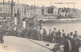 FRANCE - Dieppe - Le Quai Henri IV - Animé - Carte Postale Ancienne - Dieppe