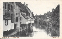 Appingedam Damsterdiep 27-01-1927 - Appingedam