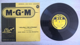 33 Giri Holiday For Strings Archi In Vacanza David Rose E La Sua Orchestra - MGM - Instrumental